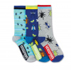 United ODDsocks Detské veselé ponožky UnitedODDsocks SPIDER, 3 kusy United ODDsocks Detské veselé ponožky UnitedODDsocks SPIDER, 3 kusy
