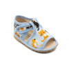 Inovatívne papučky RAK s otvorenou špičkou - mačky modré Veľkosť: 21 Inovatívne papučky RAK s otvorenou špičkou - mačky modré Veľkosť: 21