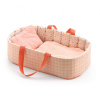 Djeco Dolls Bed time Bassinet Pink Lines Djeco Dolls Bed time Bassinet Pink Lines