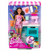 Mattel Barbie bábika kuchárka s mačiatkom HCD43 Mattel Barbie bábika kuchárka s mačiatkom HCD43