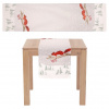 Autronic Behúň so zimným motívom - veverička, 100% polyester, 40 x 150 cm. UBR074-2 Autronic Behúň so zimným motívom - veverička, 100% polyester, 40 x 150 cm. UBR074-2