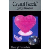 HCM Kinzel 3D Crystal puzzle Srdce červené 46 ks HCM Kinzel 3D Crystal puzzle Srdce červené 46 ks