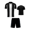 Pánsky futbalový set Givova Stripe, biela/ čierna Veľkosť: L Pánsky futbalový set Givova Stripe, biela/ čierna Veľkosť: L