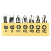 Sada bitov Strend Pro YF40515, 7-dielna, S2 Sada bitov Strend Pro YF40515, 7-dielna, S2