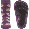 Detské protišmykové ponožky Ewers Stoppersocken SoftStep Igel - aubergine 19-20 Detské protišmykové ponožky Ewers Stoppersocken SoftStep Igel - aubergine 19-20