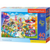 CASTORLAND Puzzle Zábavný park MAXI 40 dielikov CASTORLAND Puzzle Zábavný park MAXI 40 dielikov