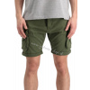 Alpha Industries pánske cargo šortky CREW SHORT dark olive Farba: zelená, Veľkosť: 32 Alpha Industries pánske cargo šortky CREW SHORT dark olive Farba: zelená, Veľkosť: 32