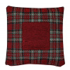 Vianočná gobelínová obliečka na vankúš Tartan bordová 42x42 cm Chenille IT025 Vianočná gobelínová obliečka na vankúš Tartan bordová 42x42 cm Chenille IT025