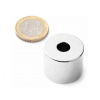 SOLLAU Neodymový magnet medzikružie D 25/8 mm, H 20 mm, N38, ponikelovaný SOLLAU Neodymový magnet medzikružie D 25/8 mm, H 20 mm, N38, ponikelovaný