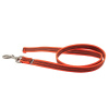 Vodítko bez uška pogumované, 19mm/2m, nerezová karabína, oranžové, HS Vodítko bez uška pogumované, 19mm/2m, nerezová karabína, oranžové, HS