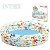 Intex Bazén dětský nafukovací s rybičkami kulatý 132x28cm bílý 59431 Intex Bazén dětský nafukovací s rybičkami kulatý 132x28cm bílý 59431