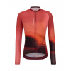 SANTINI Unisex dres s dlouhým rukávem Luce Red M SANTINI Unisex dres s dlouhým rukávem Luce Red M