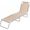 ST Leisure Equipment Lehátko PANAMA, béžové, 188x55x27 cm 802584 ST Leisure Equipment Lehátko PANAMA, béžové, 188x55x27 cm 802584