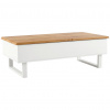 Livetastic KONFERENČNÝ STOLÍK, biela, farba duba, kov, kompozitné drevo, 120/60/40-65 cm - Online Only obývacie izby - 002809006801 Livetastic KONFERENČNÝ STOLÍK, biela, farba duba, kov, kompozitné drevo, 120/60/40-65 cm - Online Only obývacie izby - 002809006801