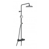 Hansa Micra Sprchový set 200 s termostatom, Thermo Cool, matná čierna 4435013033 Hansa Micra Sprchový set 200 s termostatom, Thermo Cool, matná čierna 4435013033