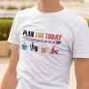 Tričko s potlačou Dnešný plán ÚČTOVNÍKA Pánsky Biela 134 cm/8 rokov Tričko s potlačou Dnešný plán ÚČTOVNÍKA Pánsky Biela 134 cm/8 rokov