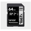 Lexar SDXC Pro 1667X UHS-II U3 R250/W120 (V60) 64GB (LSD64GCB1667) Lexar SDXC Pro 1667X UHS-II U3 R250/W120 (V60) 64GB (LSD64GCB1667)