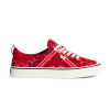 Dámske voľnočasové topánky Cariuma OCA Low Red Bandana Canvas Sneaker Dámske voľnočasové topánky Cariuma OCA Low Red Bandana Canvas Sneaker