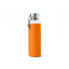 Láhev na vodu Glass Bottle 600ml Orange BLACK+BLUM | oranžová Láhev na vodu Glass Bottle 600ml Orange BLACK+BLUM | oranžová