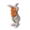 Boltze Home Figúrka zajac Friedel Variant: Menší, s oranžovým kvetom Boltze Home Figúrka zajac Friedel Variant: Menší, s oranžovým kvetom