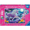 RAVENSBURGER Trblietavé puzzle Jednorožec XXL 100 dielikov RAVENSBURGER Trblietavé puzzle Jednorožec XXL 100 dielikov
