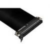 ThermalTake Gaming PCI-E 3.0 X16 Riser Cable - Black AC-053-CN1OTN-C1 ThermalTake Gaming PCI-E 3.0 X16 Riser Cable - Black AC-053-CN1OTN-C1