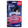 PUI FELIX Play Tubes Turkey, Ham - suché krmivo pre mačky - 50 g PUI FELIX Play Tubes Turkey, Ham - suché krmivo pre mačky - 50 g