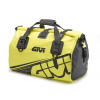 GIVI EA 115FL vodotesná taška žltá fluo, objem 40 litrov. GIVI EA 115FL vodotesná taška žltá fluo, objem 40 litrov.