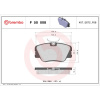 BREMBO Sada brzdových platničiek kotúčovej brzdy BREMBO P 50 008 BREMBO Sada brzdových platničiek kotúčovej brzdy BREMBO P 50 008