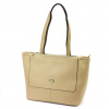 Gregorio 1739 béžová dámska kožená kabelka 42 x 28 x 15 cm Gregorio 1739 béžová dámska kožená kabelka 42 x 28 x 15 cm