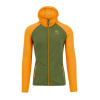 Karpos AMBRIZZOLA FULL-ZIP mikina s kapucňou cedar green/radiant Veľkosť: L Karpos AMBRIZZOLA FULL-ZIP mikina s kapucňou cedar green/radiant Veľkosť: L