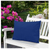 Záhradný vankúš vodeodolný 50x70 cm azurovo modrý Modrá 50 x 70 cm Záhradný vankúš vodeodolný 50x70 cm azurovo modrý Modrá 50 x 70 cm