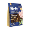 Granule pre psov Brit Premium by Nature Adult M 3 kg