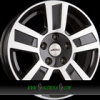 AUTEC TIGRIS (TG) 6x16 4x100 ET30.00 black polished AUTEC TIGRIS (TG) 6x16 4x100 ET30.00 black polished