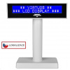 Virtuos LCD zákaznický displej Virtuos FL-2026MB 2x20, USB, bílý Virtuos LCD zákaznický displej Virtuos FL-2026MB 2x20, USB, bílý