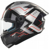 MT HELMETS TARGO S C0 BRIK BLACK WHITE GLOSS INTEGRÁLNA MOTOCYKLOVÁ PRILBA MT HELMETS TARGO S C0 BRIK BLACK WHITE GLOSS INTEGRÁLNA MOTOCYKLOVÁ PRILBA