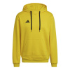 adidas Entrada 22 Sweat pánska mikina Yellow/Black S adidas Entrada 22 Sweat pánska mikina Yellow/Black S