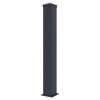 G21 Stĺpik pre plotové pole 10x89 cm s patkou, antracitový G21-SLPL-89 G21 Stĺpik pre plotové pole 10x89 cm s patkou, antracitový G21-SLPL-89