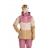 Dámska Snb & Ski Bunda Kirsten Latte / Dusty Rose Meatfly|XS Dámska Snb & Ski Bunda Kirsten Latte / Dusty Rose Meatfly|XS