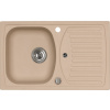 Alveus RECORD 30 kuchynský granitový drez so sifónom 78x48 - G-55 Beige 1130330 Alveus RECORD 30 kuchynský granitový drez so sifónom 78x48 - G-55 Beige 1130330
