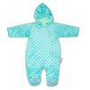 Kombinézka / overal Minky, zateplená - mätová, veľ. 74 Baby Nellys Kombinézka / overal Minky, zateplená - mätová, veľ. 74 Baby Nellys