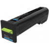 Lexmark 72K2XC0, originálny toner, azúrový Lexmark 72K2XC0, originálny toner, azúrový