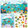 Edukačná Knižka Magnetická Skladačka Oceán Zvieratá Montessori Edukačná Knižka Magnetická Skladačka Oceán Zvieratá Montessori