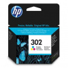 HP original. ink F6U65AE, HP 302, color, 165/165/165str., 4ml HP original. ink F6U65AE, HP 302, color, 165/165/165str., 4ml