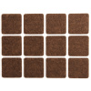 VOREL Samolepiaca protišmyková nábytková podložka na nohy štvorcová hnedá 28 x 28 mm (20 ks) VOREL Samolepiaca protišmyková nábytková podložka na nohy štvorcová hnedá 28 x 28 mm (20 ks)