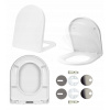 WC sedadlo Hydro-Era Serel biele duroplast WC sedadlo Hydro-Era Serel biele duroplast