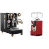 Lelit MaraX3 PL62X3, black + Eureka Mignon Specialita, CR ferrari red Lelit MaraX3 PL62X3, black + Eureka Mignon Specialita, CR ferrari red