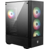 MSI skriňa MAG FORGE 112R/ bez zdroja/ ľavé temperované sklo/ 4x 120 mm A-RGB fan/ 2x USB3.0/ čierna MSI skriňa MAG FORGE 112R/ bez zdroja/ ľavé temperované sklo/ 4x 120 mm A-RGB fan/ 2x USB3.0/ čierna
