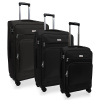 AVANCEA Sada textilných cestovných kufrov GP4732 čierna 4W S,M,L AVANCEA Sada textilných cestovných kufrov GP4732 čierna 4W S,M,L