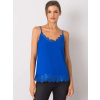 Dámsky top s čipkou 6014 - FPrice M Královská modř Dámsky top s čipkou 6014 - FPrice M Královská modř